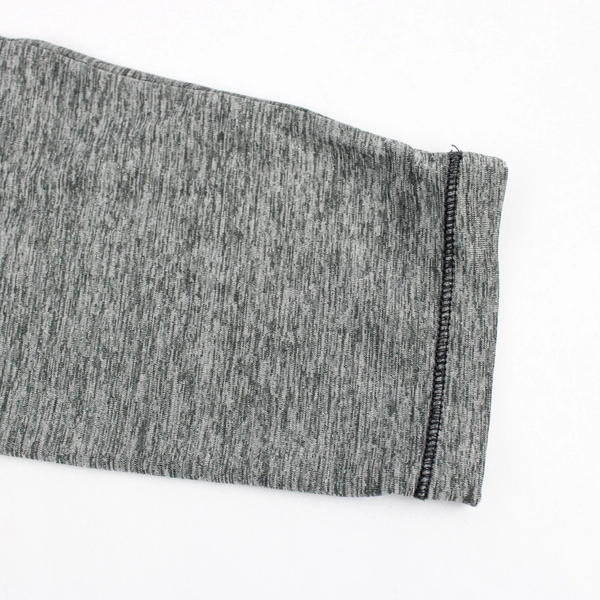 Xersion Gray Long-Sleeved V-Neck T-Shirt Women's Size XL