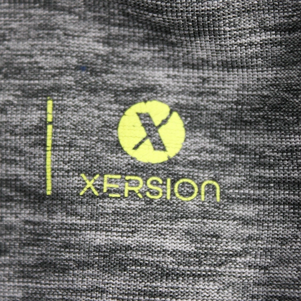 Xersion Gray Long-Sleeved V-Neck T-Shirt Women's Size XL