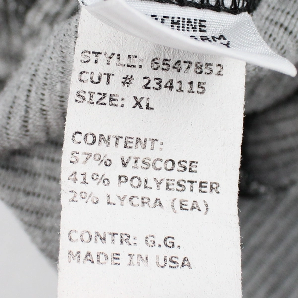 Cut Loose Gray Long-Sleeved Pullover Top Women's Size XL