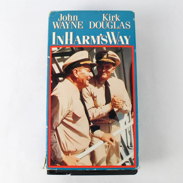 Lot of 11 John Wayne Film VHS Tape Film Assorted