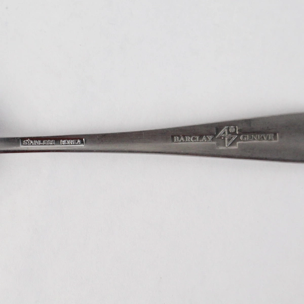 Barclay Geneve Oyster Bay Stainless Steel Teaspoon