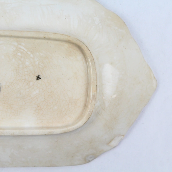 Antique TR Boote Waterloo Potteries Schonbrunn Trinket Tray Burslem England