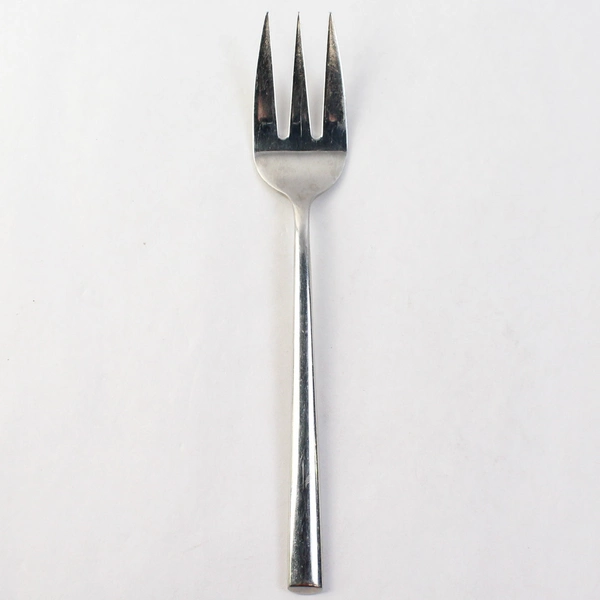 Crate & Barrel Oona Stainless Steel Cold Meat Serving Fork