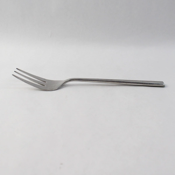 Crate & Barrel Oona Stainless Steel Cold Meat Serving Fork