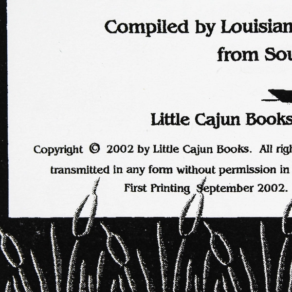 Book No 17 Louisiana Crawfish-Man's 12 Bourdeaux-Thibodeaux Jokes 2002 Spiral PB