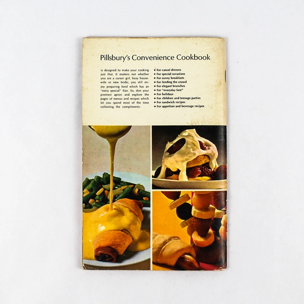Vintage Pillsbury The Convenience Cookbook 171 Recipes 26 Menus Paperback