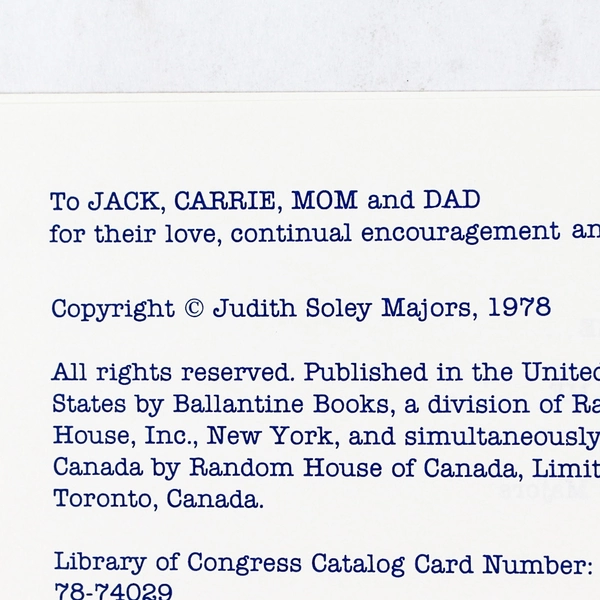 Sugar Free That's Me by Judith S Majors Vintage Paperback 1980