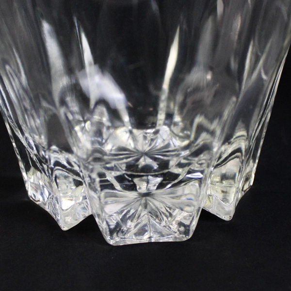 Lot of 2 Old Fashioned Whiskey Rocks Crystal Glasses 3.5 inch