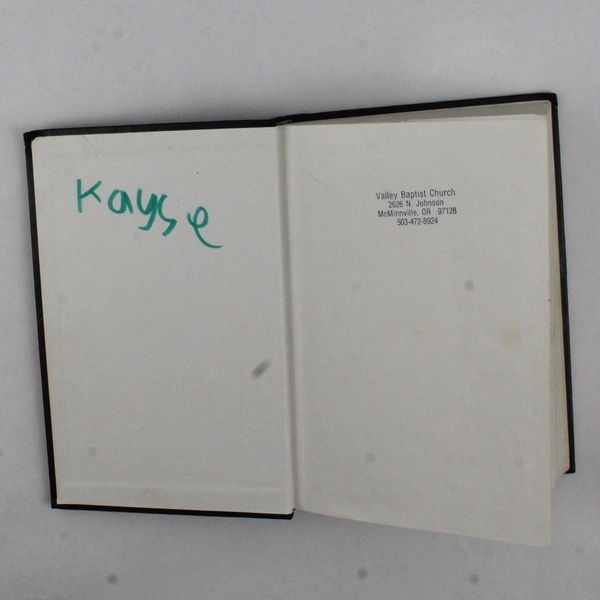 Holy Bible King James Version International Bible Society 1987 Hardcover