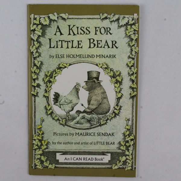 A Kiss for Little Bear by Else Holmelund Minarik An I Can Read Book 1968 PB