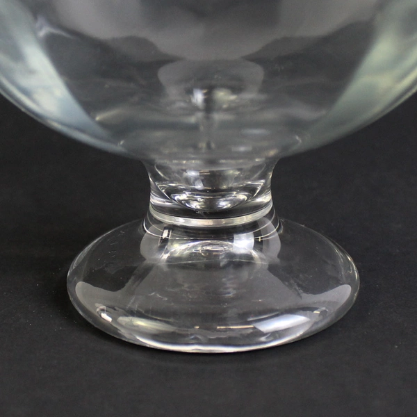 Set Of 2 KIM Clear Glass Sherbet Bowls Made In Indonesia