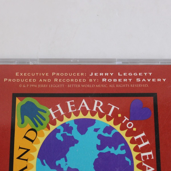 Jerry Leggett & Friends Heart to Heart Hand to Hand CD 1994 Better World Music