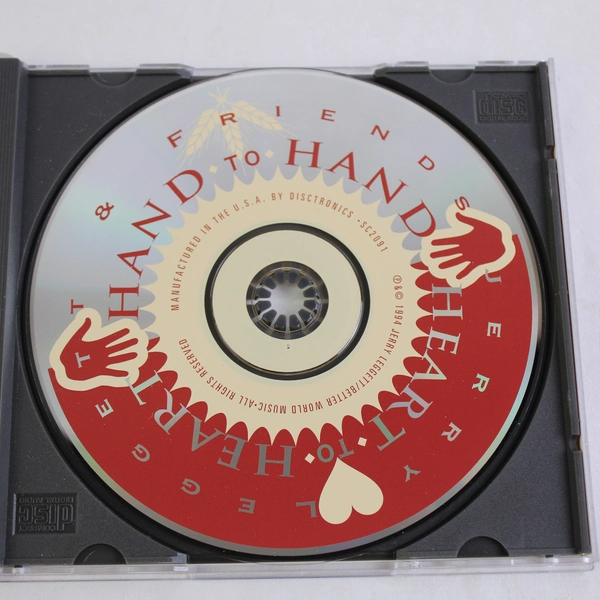 Jerry Leggett & Friends Heart to Heart Hand to Hand CD 1994 Better World Music