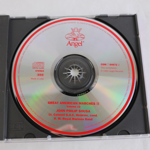 Great American Marches II Vol. 12 John Phillip Sousa CD 1992