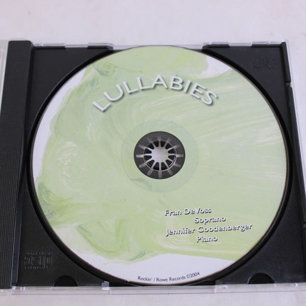 Lullabies CD Fran DeVoss and Jennifer Goodenberger 2004 Rockin' Rowe Records