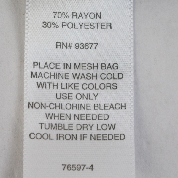 Liz Claiborne Blue Short Sleeved Pajama Shirt Women's Size Small