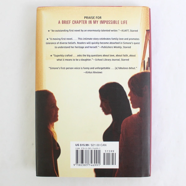 Harmless A Novel by Dana Reinhardt 2007 First Edition Hardcover Dust Jacket