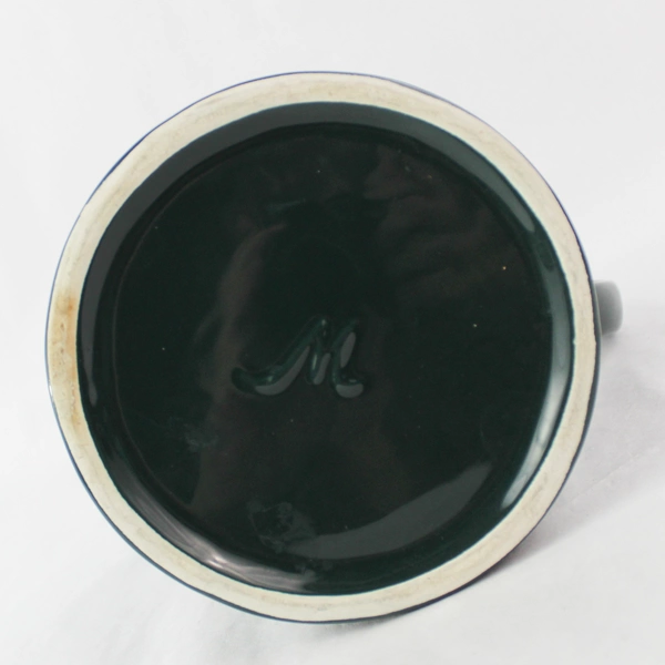 Allure Home Creation Emerald Green Beaded Pitcher Farmhouse Style