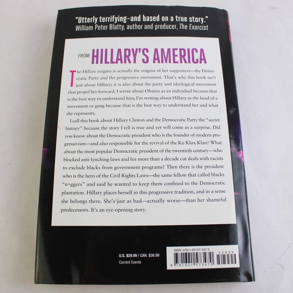 Hillary's America: The Secret History of the Democratic Party by Dinesh D'Souza