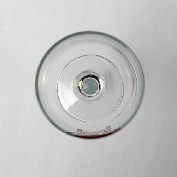 Michelbook Country Club Golf Course Red Logo Wine Glass 7" Tall Collectible