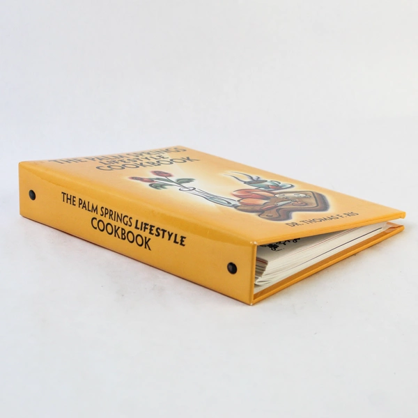 Palm Springs Lifestyle Cookbook by Dr. Thomas F. Ris 1996 - Good Condition