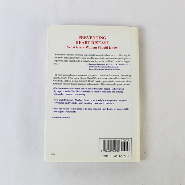 Preventing Heart Disease: What Every Woman Should Know 1995 Hardcover