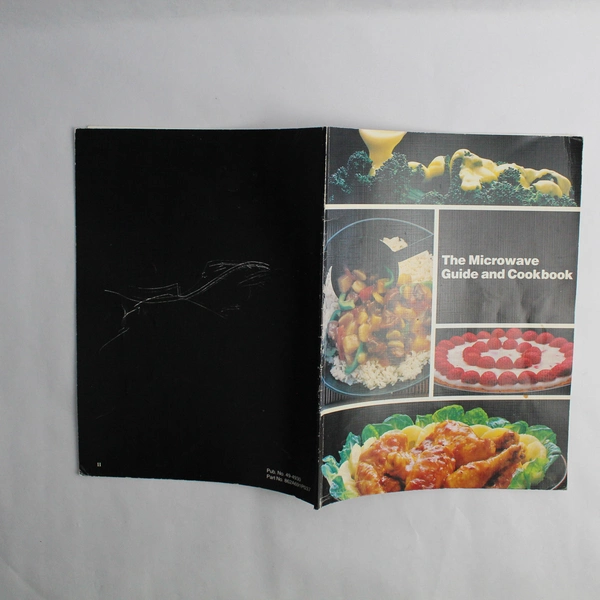 Vintage 1988 The Microwave Guide & Cookbook From General Electric Paperback
