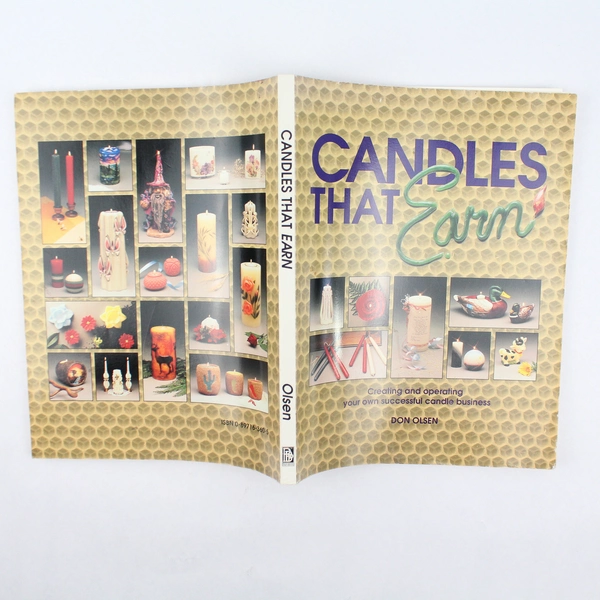 Candles That Earn Don Olsen How To Create a Successful Candle Business 1990 PB