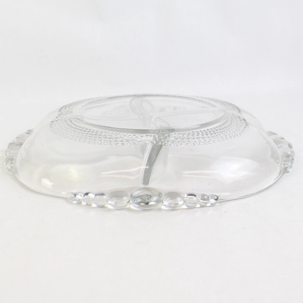 Vintage Duncan Miller Teardrop 4 Part Divided Relish Dish