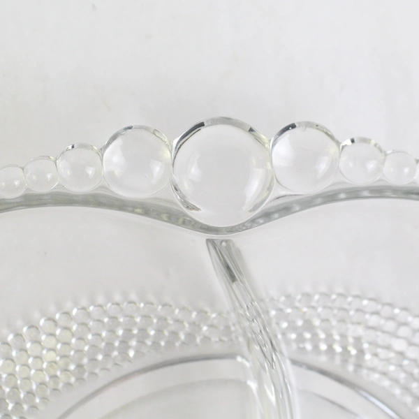 Vintage Duncan Miller Teardrop 4 Part Divided Relish Dish