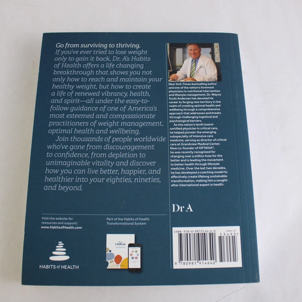 Dr. A's Habits of Health 2019 Dr. Wayne Scott Andersen Second Edition