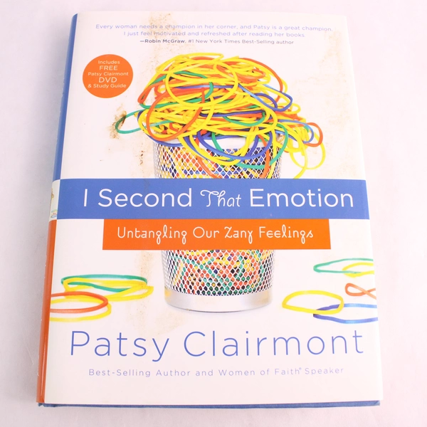 I Second That Emotion: Untangling Our Zany Feelings Book & DVD Patsy Clairmont