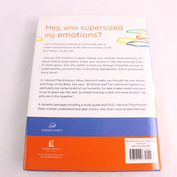 I Second That Emotion: Untangling Our Zany Feelings Book & DVD Patsy Clairmont