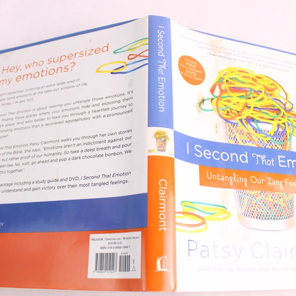 I Second That Emotion: Untangling Our Zany Feelings Book & DVD Patsy Clairmont