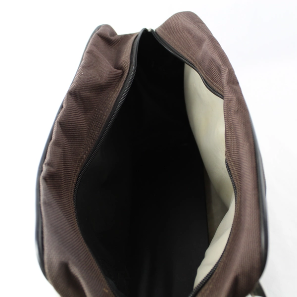 Protocol Brown Zipper Closure Travel Shoulder Bag - Good Condition