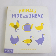 Animals: Hide and Sneak by Bastien Contraire 2017 Children's Board Books