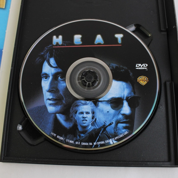 Heat: A Los Angeles Crime Saga DVD Al Pachino Robert DeNiro Val Kilmer