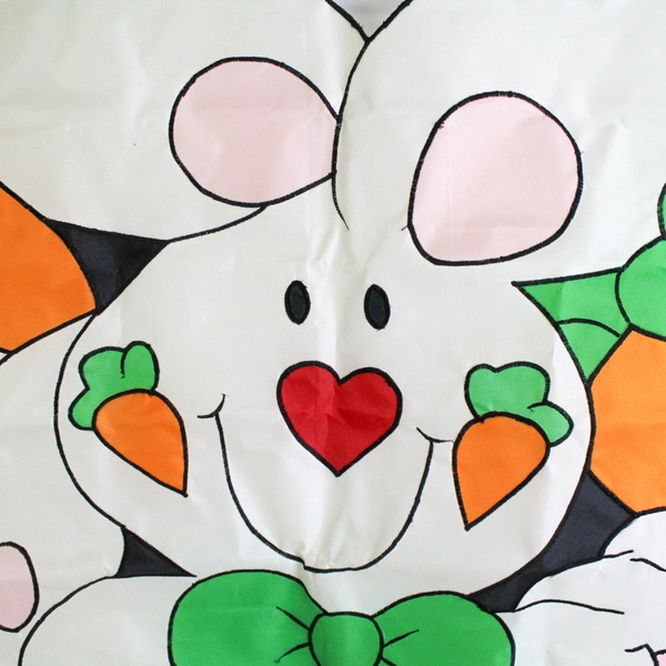 Multicolor Easter Bunny Outdoor Holiday Flag Banner 27.5" x 38"