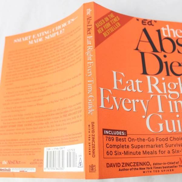 The Abs Diet Eat Right Every Time Guide by David Zinczenko 2005 Paperback