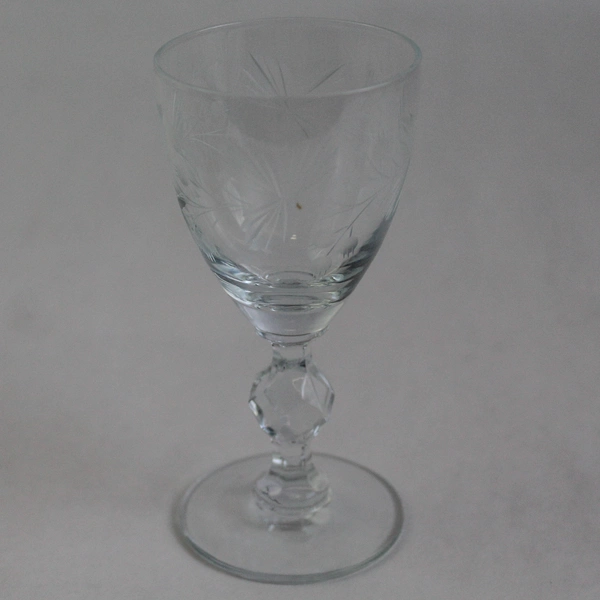 Set Of 4 Morgantown Crystal 4.5 Inch Cordials Glasses 7689-1