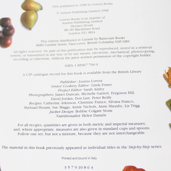 The Low Fat Cook's Companion: 300+ Healthy Recipes, 1998 Hardcover