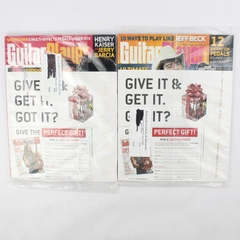 Lot Of 2 Guitar Player Magazines November December 2007 Sealed