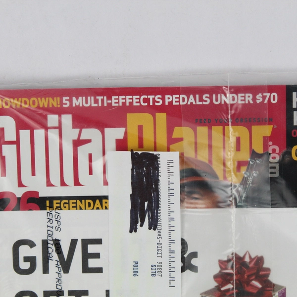 Lot Of 2 Guitar Player Magazines November December 2007 Sealed