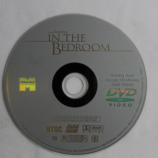 In The Bedroom 2001 DVD Thriller Drama Rated R