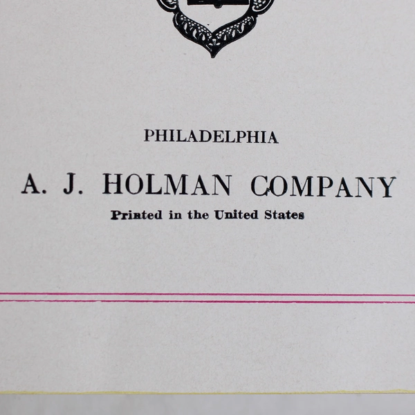 Self Pronouncing Altar Bible Old & New Testaments A.J Holman 20th Century Ed