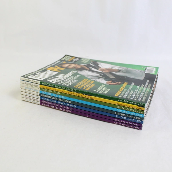 Lot Of 8 Guitar Player Magazines April Through November 2008