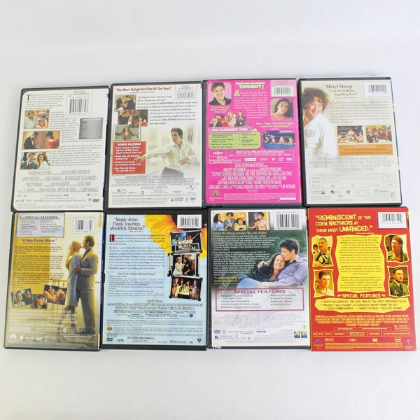 Lot of 8 Romance Comedy Drama Movies on DVD Meryl Streep Mel Gibson Hugh Grant