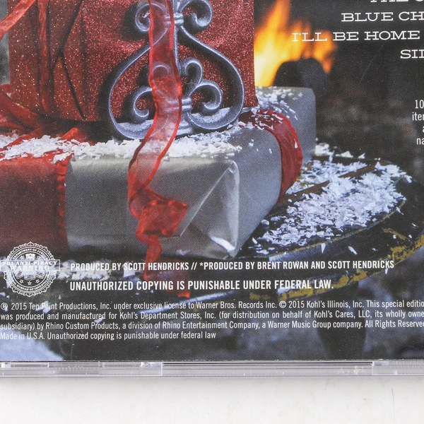 Blake Shelton Christmas CD 2015 - Holiday Music Collection, Untested