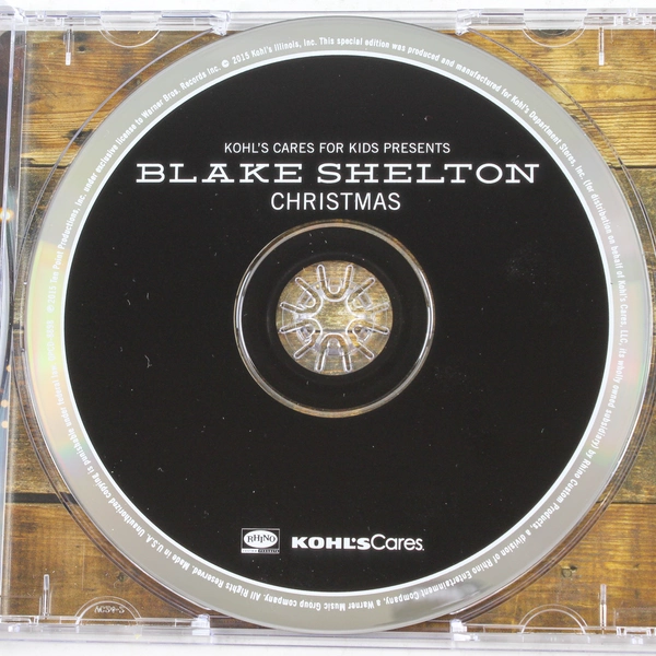 Blake Shelton Christmas CD 2015 - Holiday Music Collection, Untested