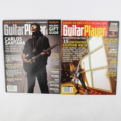 Lot Of 2 2008 Guitar Player Magazines Holiday 2008 December Carlos Santana